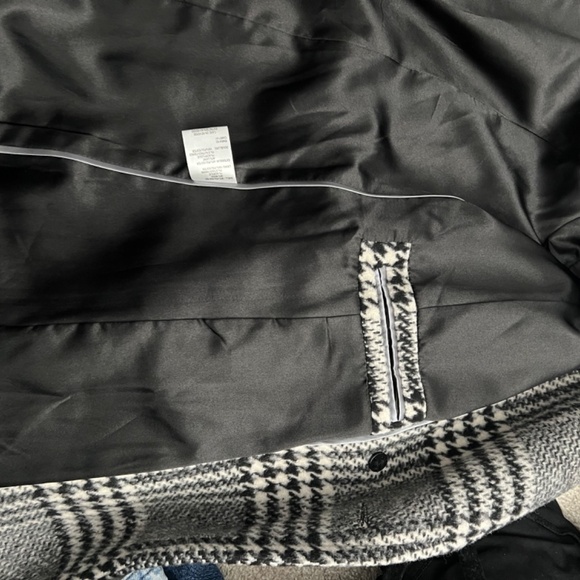 Calvin Klein Womens Asymmetrical Belted Wrap Coat - Picture 5 of 7